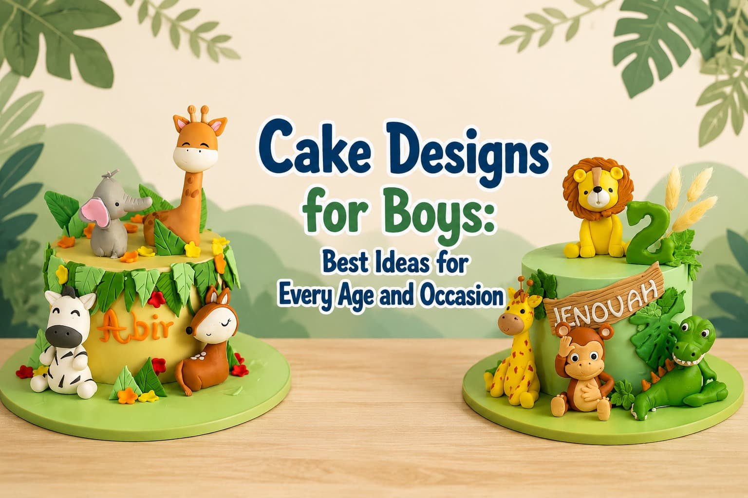 Cake Designs for Boys: Best Ideas for Every Age and Occasion